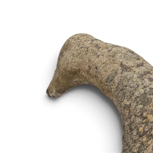 1950s French Weathered Concrete Garden Geese With Lichen Patina, Pair For Sale - Image 11 of 16
