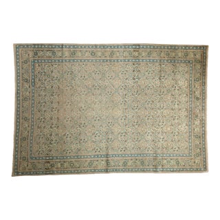 Vintage Distressed Kayseri Carpet - 6'5" x 9'5" For Sale