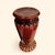 Late 19th Century Majolica Jardiniere & Pedestal Set, Oxblood Red With Striped Base For Sale - Image 4 of 8