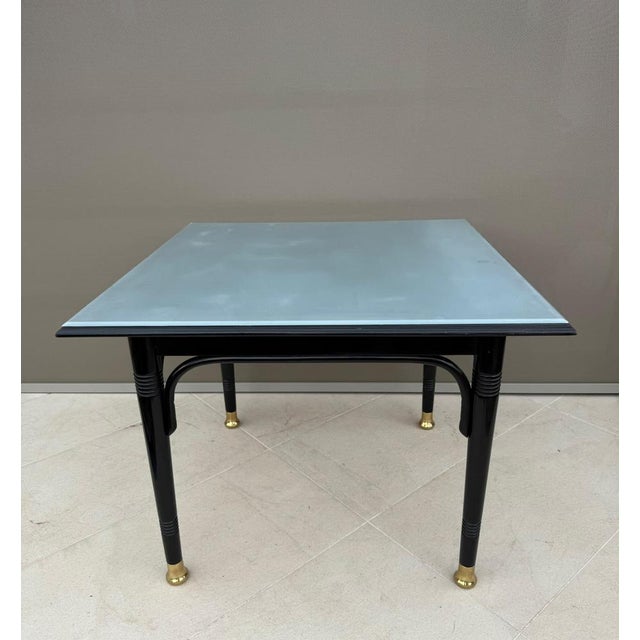 Small Viennese Bentwood Dining Table, Austria, 1920s For Sale - Image 12 of 15
