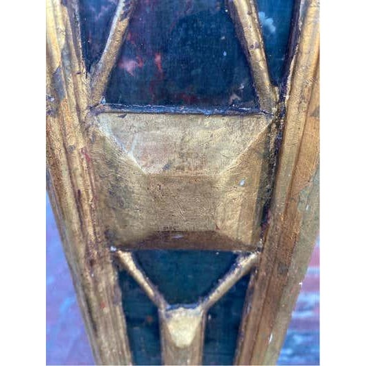 Italian Giltwood Wall Mirror, Hollywood Regency, Lattice Design, 1965 For Sale - Image 13 of 15