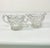 Glass Late 1800s Antique Boho Chic Hollywood Regency American Brilliant Cut Creamer & Sugar - A Pair For Sale - Image 7 of 17