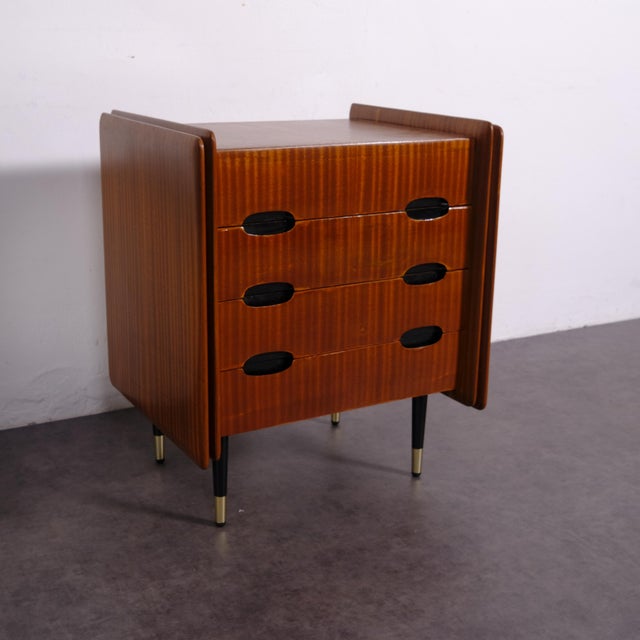 Scandinavian Wooden Chest of Drawers, 1950s For Sale - Image 12 of 18