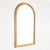 This rattan wrapped mirror with an arch design is a casual accent for the home or office. A dynamic look for entry,...