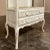 Vintage Country French Louis XV Painted Vitrine For Sale - Image 10 of 13