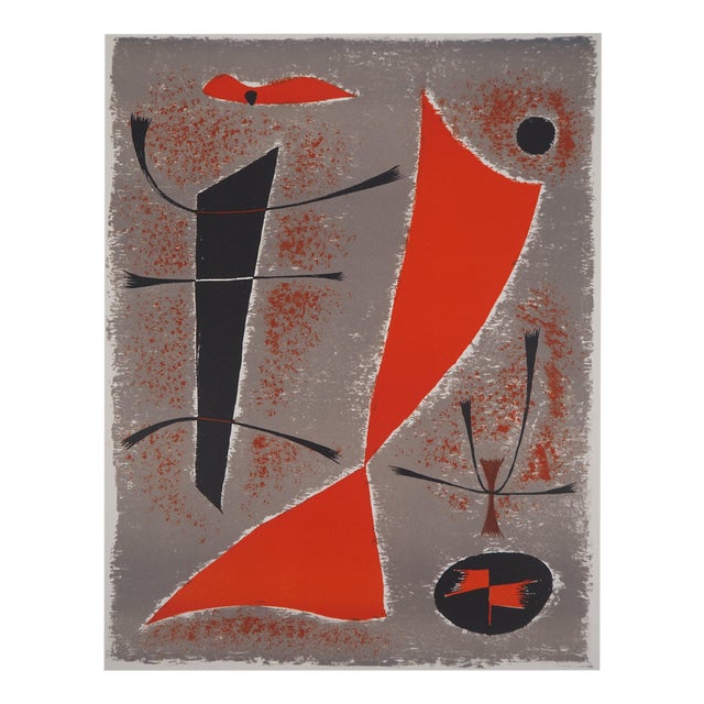 Gustave Singier, Abstract Composition, Lithograph For Sale