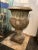1900 - 1909 1900 Large Marble Garden Urn For Sale - Image 5 of 10
