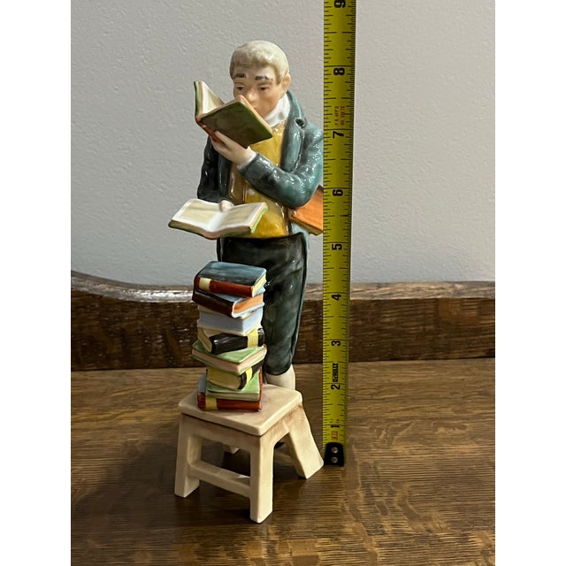 Ak Kaiser Porcelain Figure of “The Librarian” For Sale - Image 4 of 9