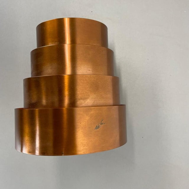 Copper Vintage Copper Wall Light from Hans-Agne Jakobsson Markaryd, 1960 For Sale - Image 8 of 15