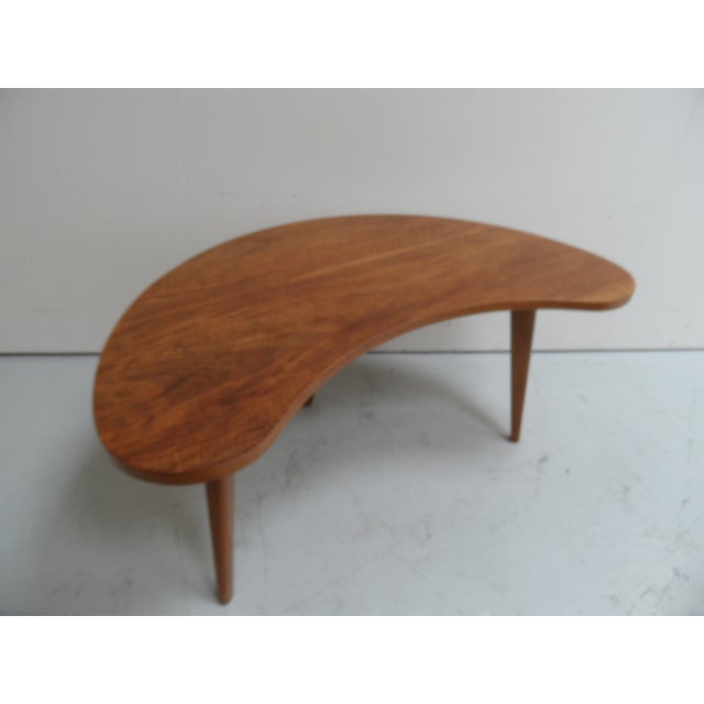 Mid-Century Moon-Shaped Coffee Table, 1950s For Sale - Image 10 of 13