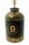 Pair of Antique Tole Brown and Gilt Decorated Tea Canisters as 20th-Century Lamps For Sale - Image 10 of 13