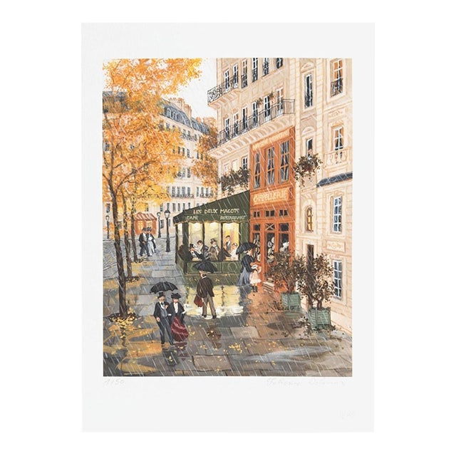 2024 Fabienne Delacroix Paris - Averse À Saint… Signed Archival Pigment Print For Sale