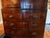 English Bow Front Linen Press/Media Cabinet For Sale - Image 3 of 8
