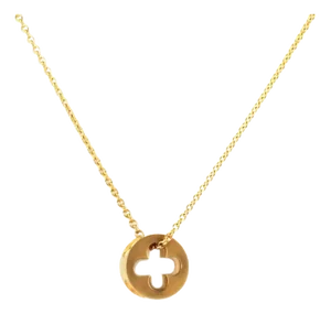 Louis Vuitton Empreinte 18k Yellow Gold Pendant Necklace