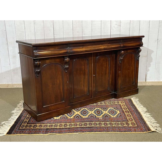 19th Century Victorian Mahogany Sideboard For Sale - Image 15 of 18