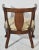 Late 20th Century Empire Style Mahogany Barrel Back Arm Chair Att. Henredon For Sale - Image 5 of 7