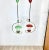 Green & Red Metal & Brass Pendant Light, Italy, 1950s, Set of 2 For Sale - Image 3 of 10