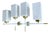 Mid-Century Modern French Glass Sconces, 1960s, Set of 2 For Sale