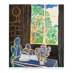 1987 After Henri Matisse for Verve "Silence Inhabits Houses", Second Edition Full-Color Print