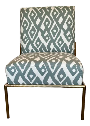 Charter Street Company Organic Modern Geometric Will Slipper Chair