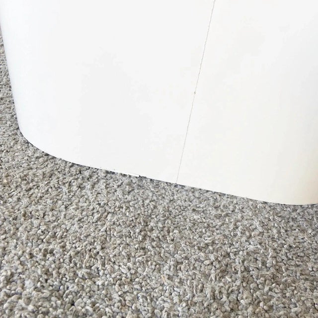 Cream Postmodern Multicolor Top Cream Mushroom Side Tables For Sale - Image 8 of 10