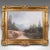This is a vintage landscape painting. An Austrian, gilt framed oil on canvas, dating to the late 20th century, circa 1970....