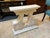 Neoclassical Kreiss Double Pedestal + Beveled Glass Top Dining Table For Sale - Image 3 of 11