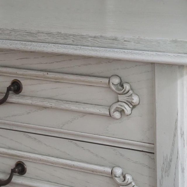 White Chest of Drawers, 1900s For Sale - Image 8 of 16