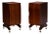 Brown Bedside Cabinets attributed to Vittorio Dassi, Set of 2 For Sale - Image 8 of 8