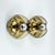 Stunning pair of wall lamps/sconces "Wave" model (also called "Futura") designed by Koch & Lowy for Peill & Putzler,...