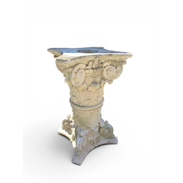 Classical Plaster Capital, 1950s For Sale - Image 4 of 11