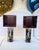 Ateljé Lyktan 1990s Pair of Lucite Cube Table Lamps For Sale - Image 4 of 7