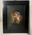 Realism Antique 18th Century Johann Andreas Herrlein Mini Oil Painting Portrait on Board For Sale - Image 3 of 9