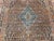 Vintage Persian Bibikabad Rug, Hand-Knotted Wool, Herati Geometric Pattern, Rust Red & Blue, 9x12 For Sale - Image 12 of 18