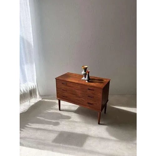 Vintage Teak Chest of Drawers, 1960s For Sale - Image 10 of 14