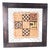 Ethnic Fabric Artwork with Wooden Frame For Sale