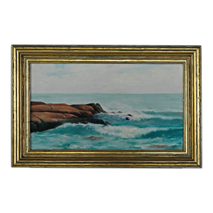 Seascape Painting by Fred D. Thompson