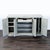 Transitional Rachael Ray Home Cinema Four Door Credenza in Shadow Grey For Sale - Image 3 of 11