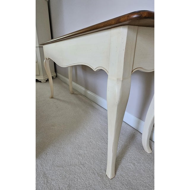 Ethan Allen Ethan Allen Country French Sofa Table For Sale - Image 4 of 8