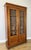 Antique French Glazed Walnut Display Bookcase For Sale - Image 15 of 15