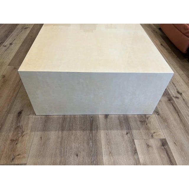 Giorgio Saporiti Coffee Table: Imported Italian For Sale - Image 4 of 4