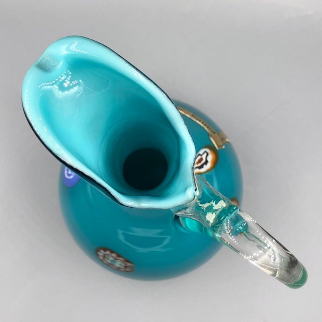 Murano Glas Circle Opalina Fiorentina Murrini, 1960s For Sale - Image 4 of 17