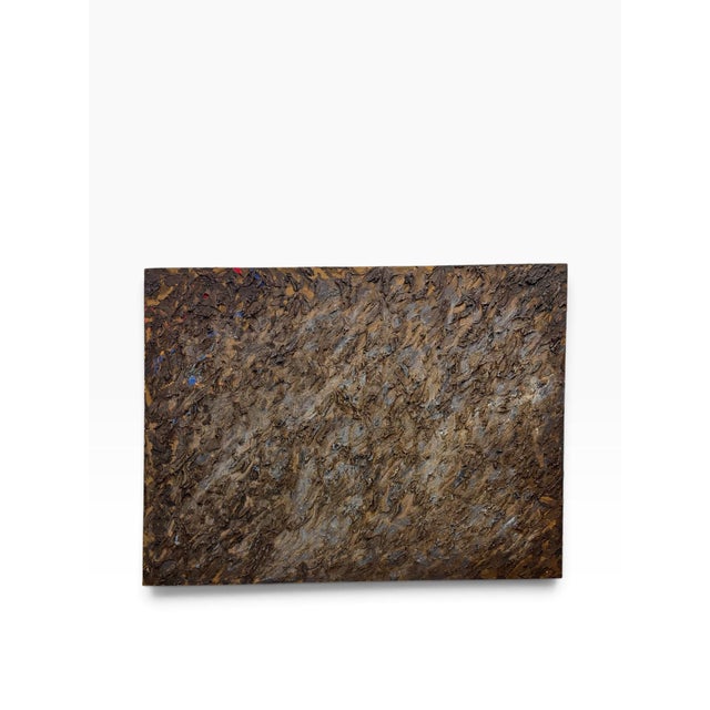 Command presence in any room with this magnificent, massive original mid-century modern Abstract Expressionist painting....