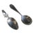 Mid 20th Century Teddy Bear Baby Spoons Sterling Webster -- 2 Spoons For Sale