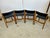 Mid 20th Century Vintage Mid-Century Teak Dining Chairs Four in the Style of Tom Robertson for McIntosh For Sale - Image 5 of 8