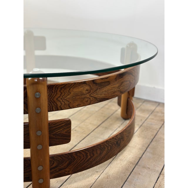 Mid-Century Modern Scandinavian Teak Coffee Table, 1970 For Sale - Image 3 of 14