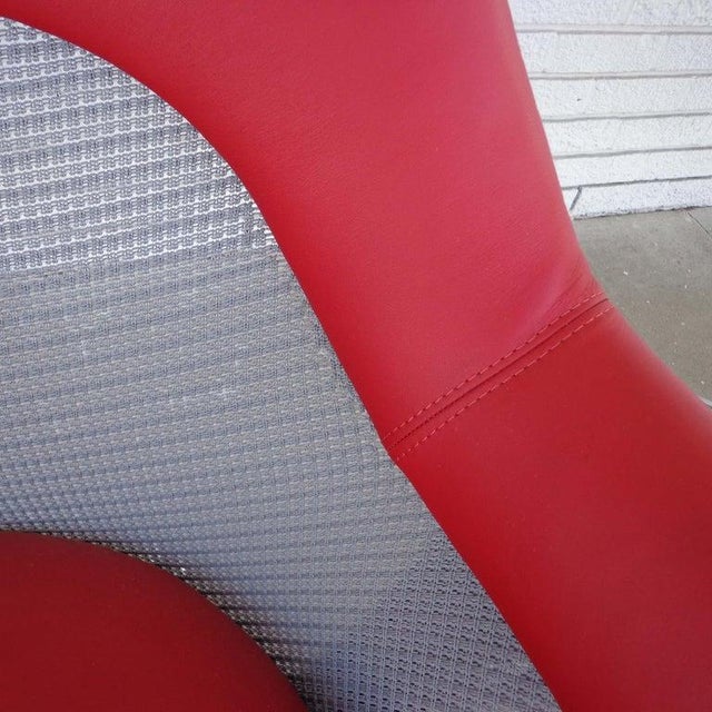 Steelcase I2i Collaborative Ergonomic Dual Swivel Lounge Chair With Tablet For Sale - Image 9 of 12