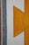 Late 20th Century Native Pecos Southwestern Navajo Geometric Textile Tribal Rug Oil Painting 42" For Sale - Image 6 of 12