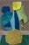 2020s "Petal 3" Original Mixed-Media Collage on Paper by Zac Woodiel For Sale - Image 5 of 10