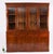 Antique 19th Century English Flame Mahogany Library Bookcase For Sale - Image 15 of 17